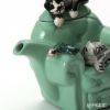 ティーポッタリー Teapottery キャットチェア（グリーン） S