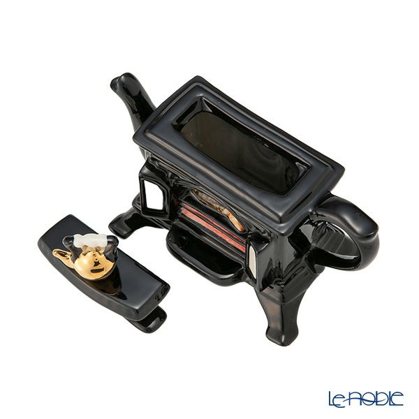 ティーポッタリー Teapottery ストーブ（ブラック） S