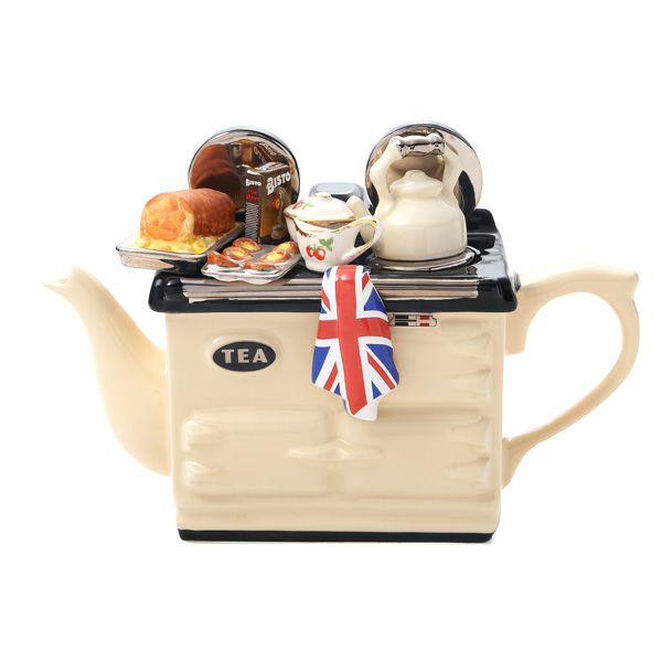 ティーポッタリー Teapottery AGA ブリティッシュサンデイランチ クリーム 28×12×19 L