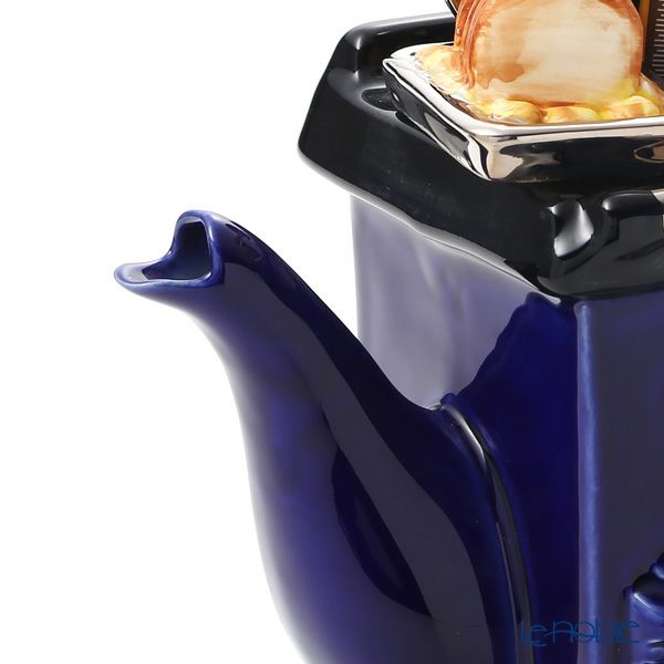 ティーポッタリー Teapottery AGA ブリティッシュサンデイランチ ブルー 28×12×19 L