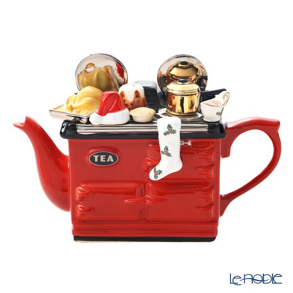 ティーポッタリー Teapottery AGA クリスマス レッド 28×12×19 L