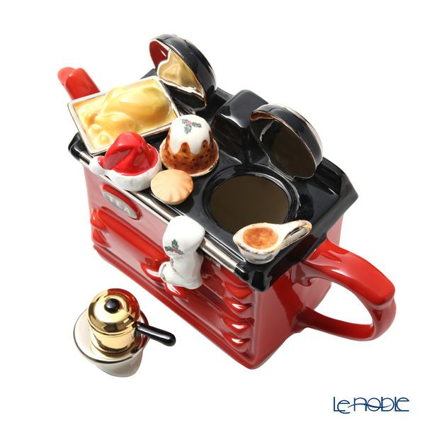 ティーポッタリー Teapottery AGA クリスマス レッド 28×12×19 L