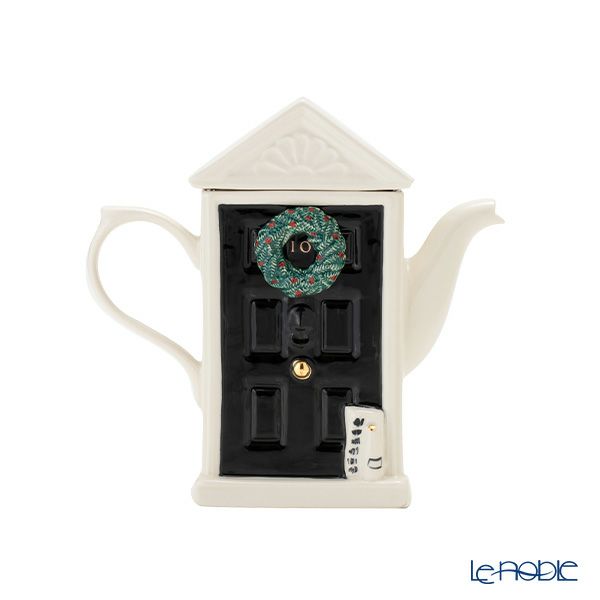 ティーポッタリー Teapottery ダウニングストリートドア クリスマス 23×17×9 L