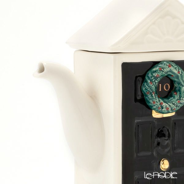 ティーポッタリー Teapottery ダウニングストリートドア クリスマス 23×17×9 L