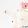ティーポッタリー Teapottery ハート Yours Forever!（ピンク） S