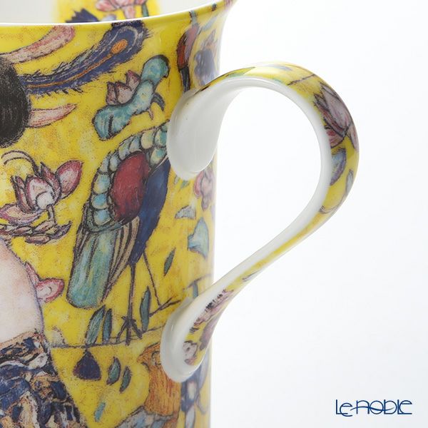 プリモビアンコ アートコレクション マグ ペア クリムト 「扇子を持つ女性」