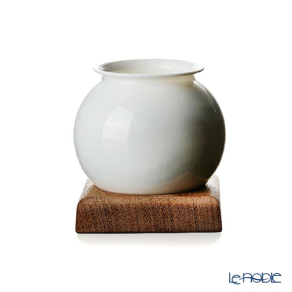 GLASSBACCA（グラスバッカ） 酒器 天頂（てんちょう） by Philippe Jamesse フィリップ・ジャムス 磁器製 木製台座付 200ml