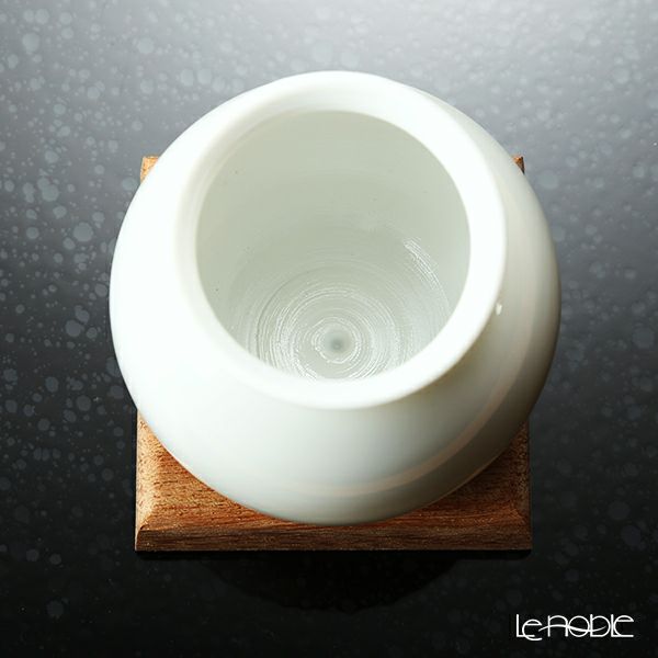 GLASSBACCA（グラスバッカ） 酒器 天頂（てんちょう） by Philippe Jamesse フィリップ・ジャムス 磁器製 木製台座付 200ml