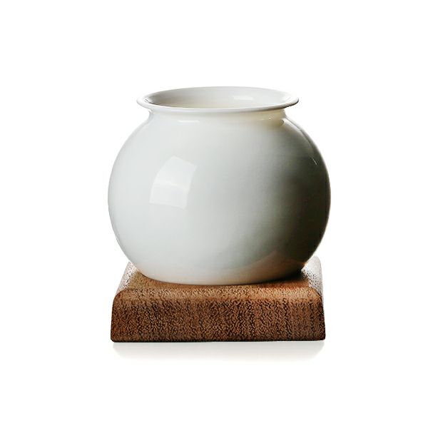 GLASSBACCA（グラスバッカ） 酒器 天頂（てんちょう） by Philippe Jamesse フィリップ・ジャムス 磁器製 木製台座付 200ml