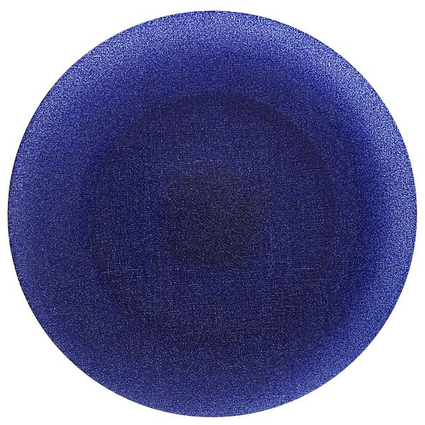 Vetro Felice ヴェトロ フェリーチェ グリッター プレート 35cm ダークブルー