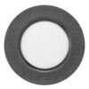Vetro Felice ヴェトロ フェリーチェ グリッター チャージャープレート 33cm ダークグレイ＆クリア