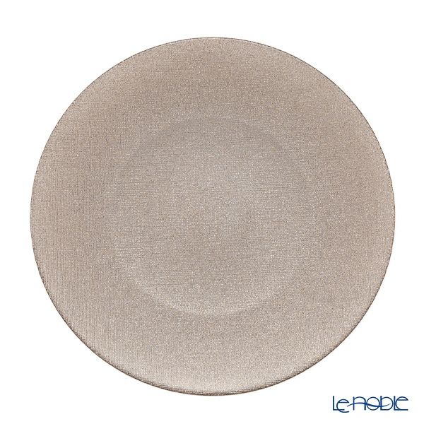 Vetro Felice ヴェトロ フェリーチェ グリッター プレート 28cm ジンジャー