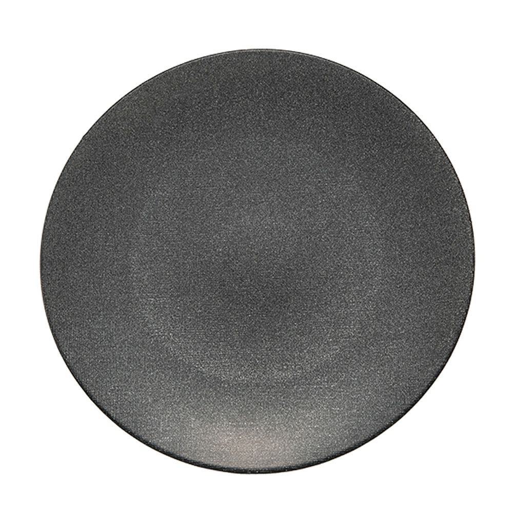 Vetro Felice ヴェトロ フェリーチェ グリッター プレート 28cm ダークグレイ