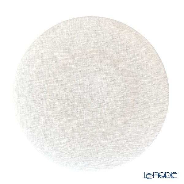 Vetro Felice ヴェトロ フェリーチェ グリッター プレート 28cm ホワイト