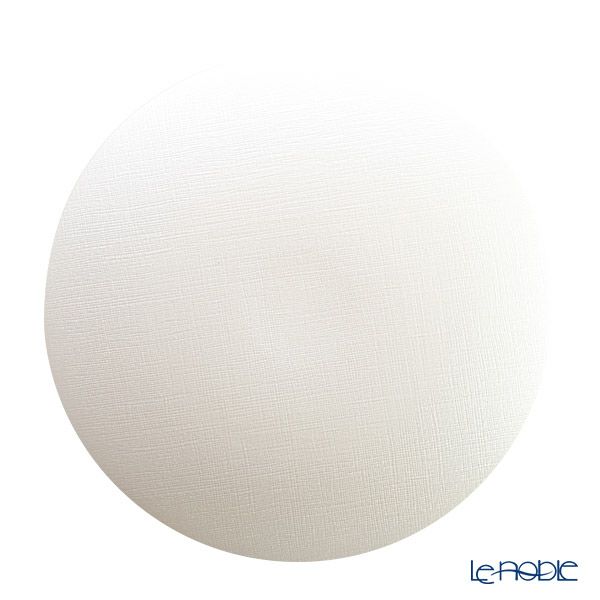 Vetro Felice ヴェトロ フェリーチェ グリッター プレート 28cm ホワイト