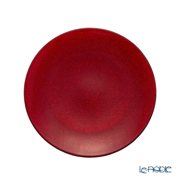 Vetro Felice ヴェトロ フェリーチェ グリッター プレート 21cm レッド