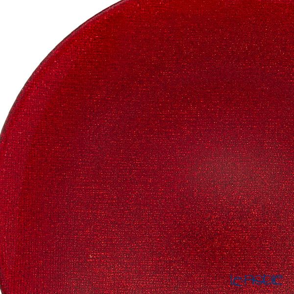 Vetro Felice ヴェトロ フェリーチェ グリッター プレート 21cm レッド