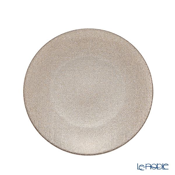 Vetro Felice ヴェトロ フェリーチェ グリッター プレート 21cm ジンジャー