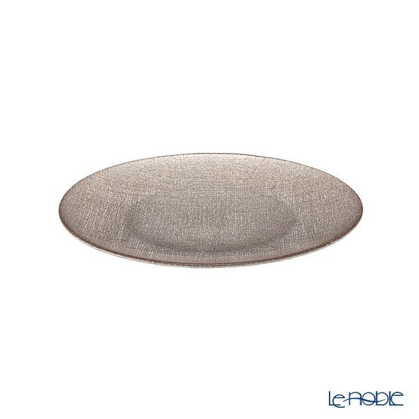 Vetro Felice ヴェトロ フェリーチェ グリッター プレート 21cm ジンジャー