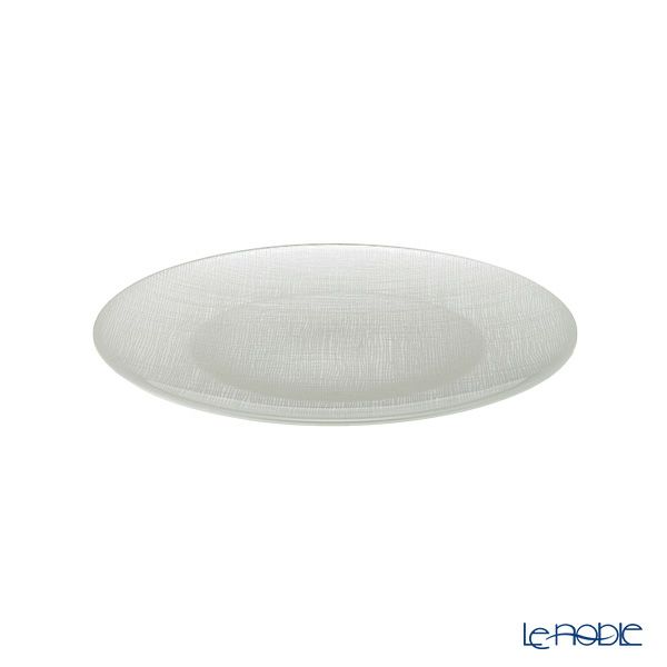 Vetro Felice ヴェトロ フェリーチェ グリッター プレート 21cm ホワイト