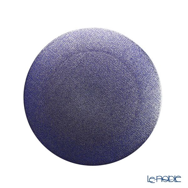 Vetro Felice ヴェトロ フェリーチェ グリッター プレート 21cm ダークブルー