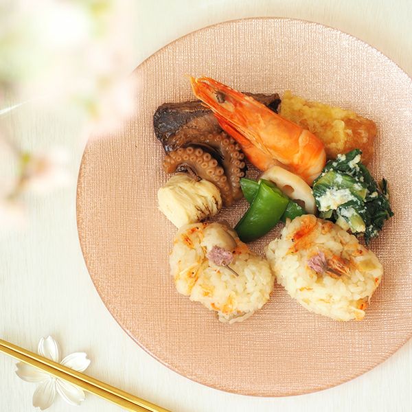 Vetro Felice ヴェトロ フェリーチェ グリッター プレート 21cm ヴィンテージローズピンク