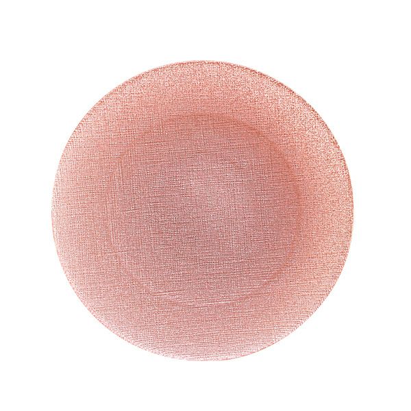 Vetro Felice ヴェトロ フェリーチェ グリッター プレート 21cm ヴィンテージローズピンク