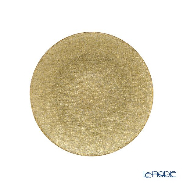 Vetro Felice ヴェトロ フェリーチェ グリッター プレート 17cm ニューゴールド 323917B G022