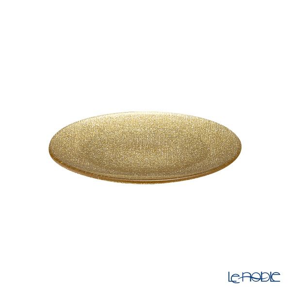 Vetro Felice ヴェトロ フェリーチェ グリッター プレート 17cm ニューゴールド 323917B G022