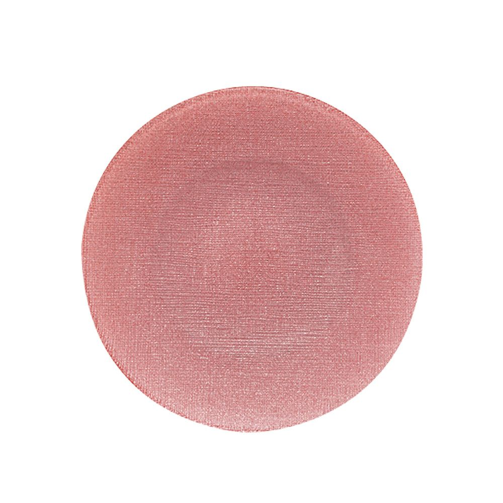 Vetro Felice ヴェトロ フェリーチェ グリッター プレート 17cm ヴィンテージローズピンク 323917B G165