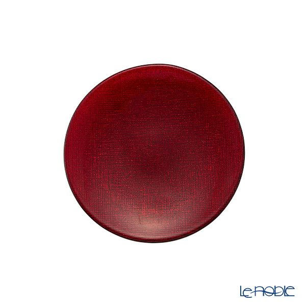 Vetro Felice ヴェトロ フェリーチェ グリッター プレート 14cm レッド