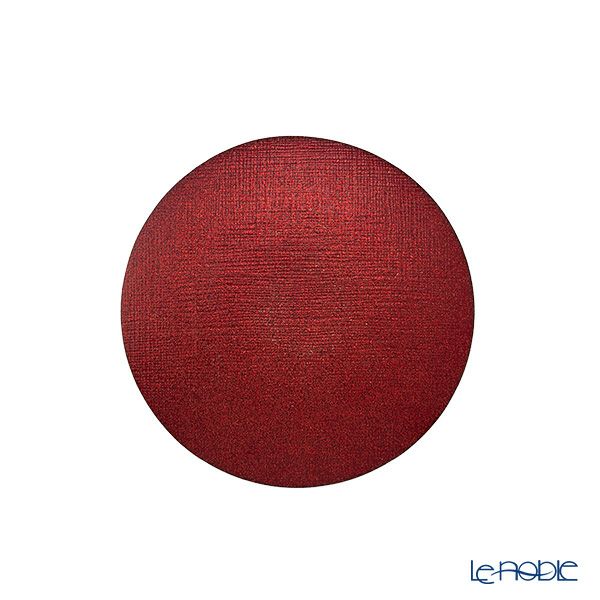 Vetro Felice ヴェトロ フェリーチェ グリッター プレート 14cm レッド