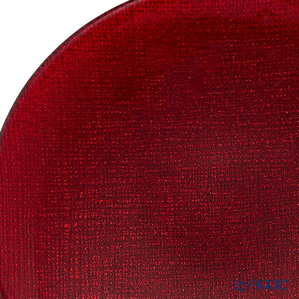 Vetro Felice ヴェトロ フェリーチェ グリッター プレート 14cm レッド
