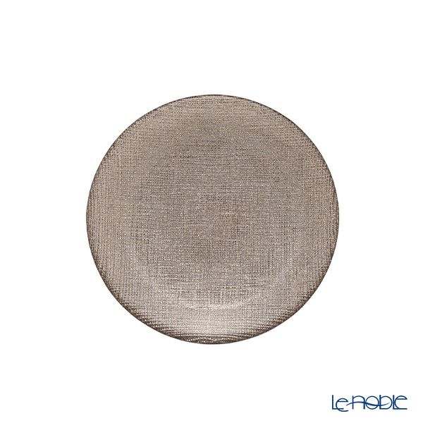 Vetro Felice ヴェトロ フェリーチェ グリッター プレート 14cm ジンジャー