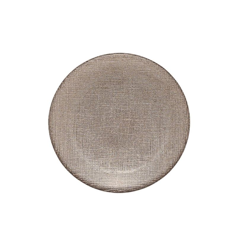 Vetro Felice ヴェトロ フェリーチェ グリッター プレート 14cm ジンジャー