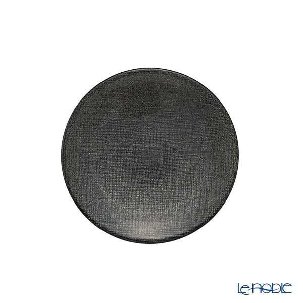 Vetro Felice ヴェトロ フェリーチェ グリッター プレート 14cm ダークグレイ