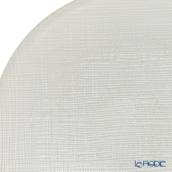 Vetro Felice ヴェトロ フェリーチェ グリッター プレート 14cm ホワイト