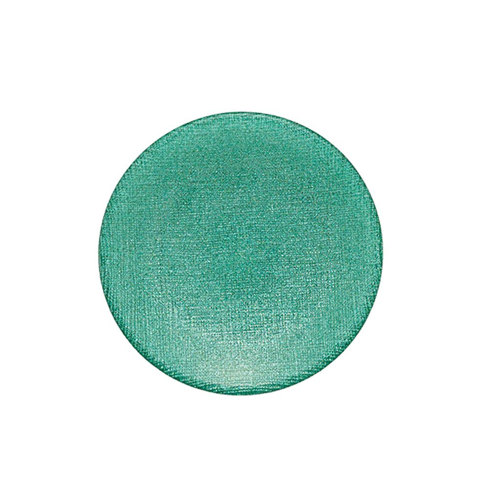 Vetro Felice ヴェトロ フェリーチェ グリッター プレート 14cm アクアブルー