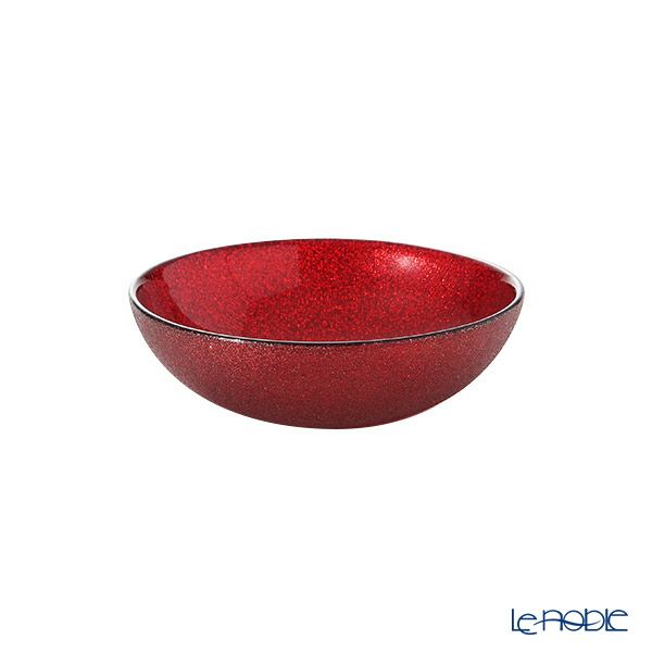 Vetro Felice ヴェトロ フェリーチェ グリッター ロウボウル 14cm レッド
