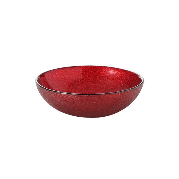Vetro Felice ヴェトロ フェリーチェ グリッター ロウボウル 14cm レッド
