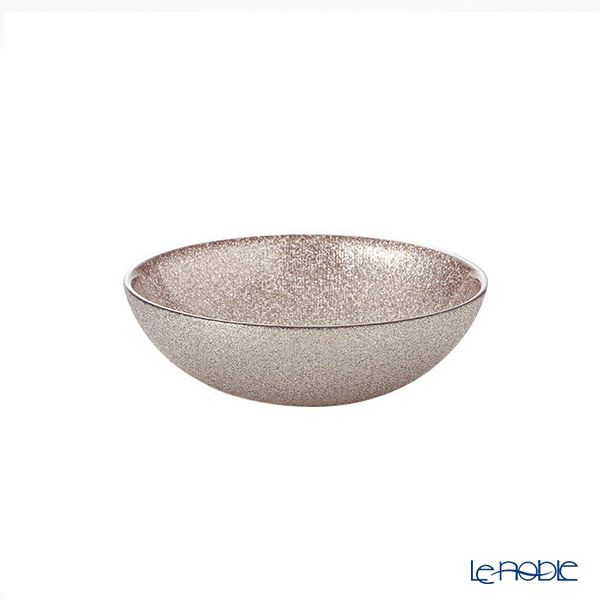 Vetro Felice ヴェトロ フェリーチェ グリッター ロウボウル 14cm ジンジャー