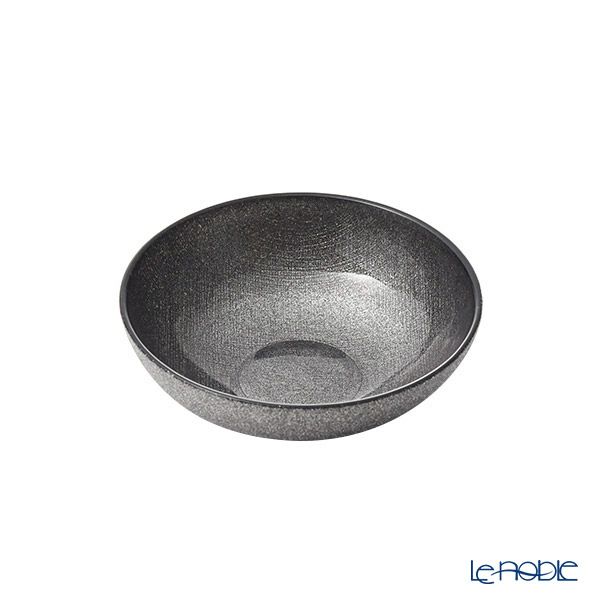 Vetro Felice ヴェトロ フェリーチェ グリッター ロウボウル 14cm ダークグレイ