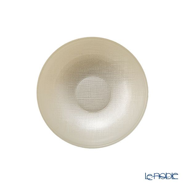 Vetro Felice ヴェトロ フェリーチェ グリッター ロウボウル 14cm ホワイト