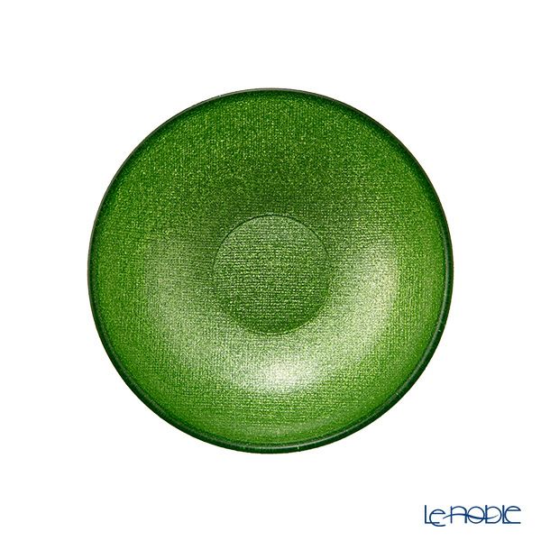 Vetro Felice ヴェトロ フェリーチェ グリッター ロウボウル 14cm ライトグリーン