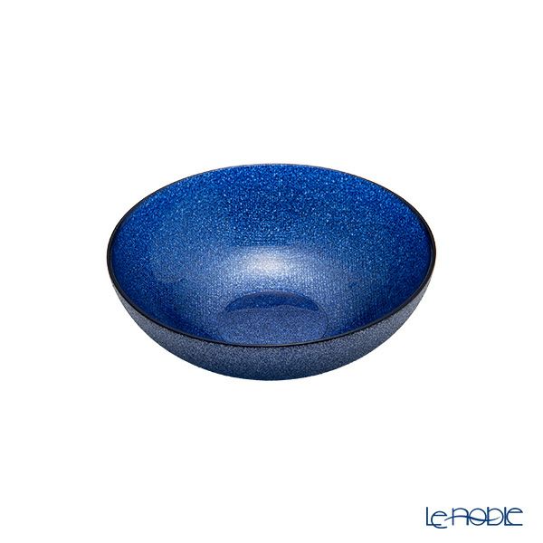 Vetro Felice ヴェトロ フェリーチェ グリッター ロウボウル 14cm ダークブルー