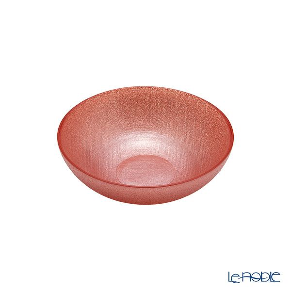 Vetro Felice ヴェトロ フェリーチェ グリッター ロウボウル 14cm ヴィンテージローズピンク