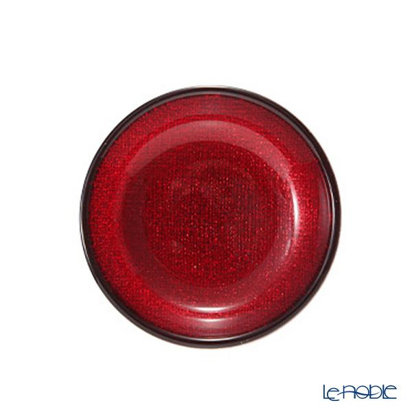 Vetro Felice ヴェトロ フェリーチェ グリッター ミニプレート／豆皿 9cm レッド