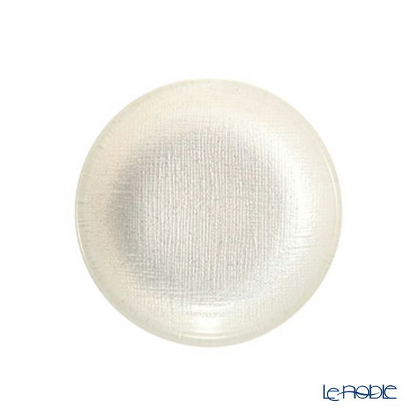 Vetro Felice ヴェトロ フェリーチェ グリッター ミニプレート／豆皿 9cm ホワイト