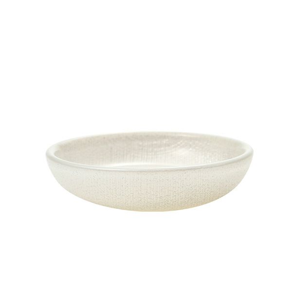 Vetro Felice ヴェトロ フェリーチェ グリッター ミニプレート／豆皿 9cm ホワイト