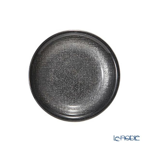 Vetro Felice ヴェトロ フェリーチェ グリッター ミニプレート／豆皿 9cm ダークグレイ